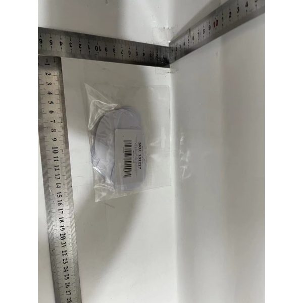 Banner cu Inimioare, Flippy, Tip Franjuri, 4 m, Rola de Ata Inclusa, Alb