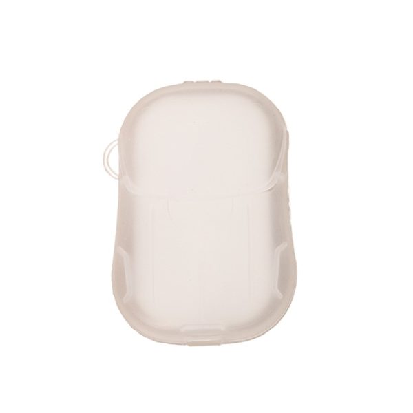 Mini Cutie de Sapun din Hartie, Flippy, de Unica Folosinta, Portabila, Potrivit pentru Calatorii, 20 buc, Alb