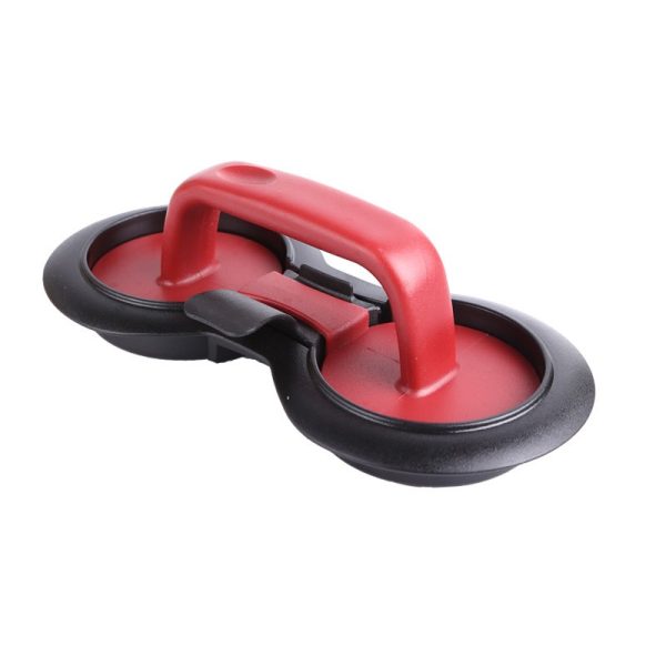 Presa dubla pentru hamburgeri 2 in 1, forma si presa, cu maner, material ABS, 20×10 cm, 140 g, negru