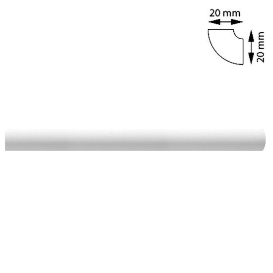 Set 150 buc. Bagheta colturi, 20×20 mm, 2 m