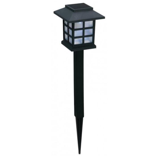 Lampa solara pentru gradina, LED, 8.5×8.5×38.5 cm, Alya