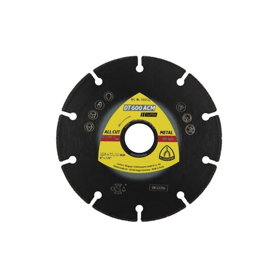 Disc Diamantat Klingspor 125×1.3×22.23mm