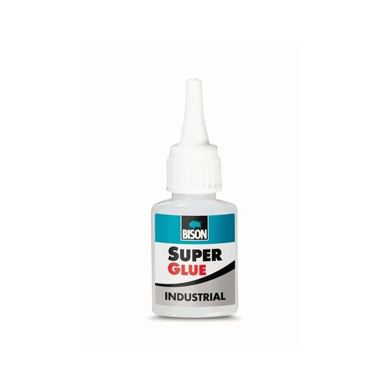 Adeziv instant cianoacrilat BISON Super Glue Industrial, 20g