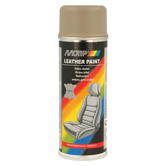 Vopsea pentru piele MOTIP Leather Paint, bej-maro, 200ml